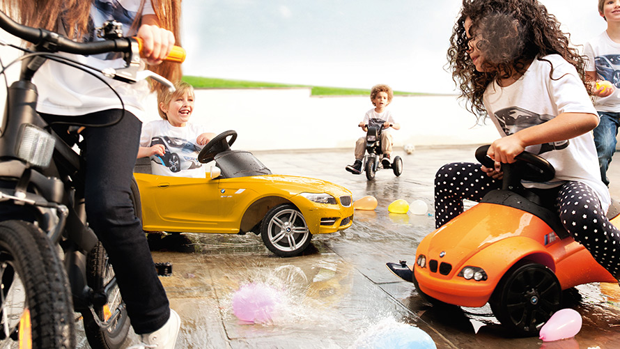 BMW Kids, Kinder, Bobbycar, BMW Zubehör, BMW Shop, Onlineshop