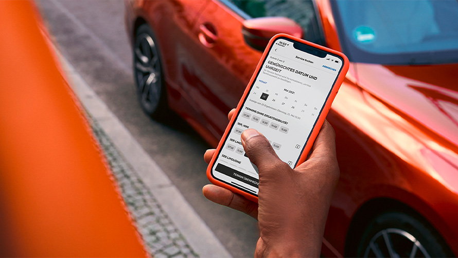 BMW Service, Servicetermin, Onlinetermin, Online Terminvereinbarung, OTV, Termin buchen, BMW Zubehör