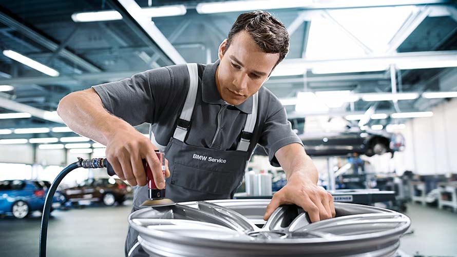 BMW Service, Felgenreparatur, Felgenschaden, Servicetermin