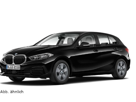 bmw 1er, schwarz